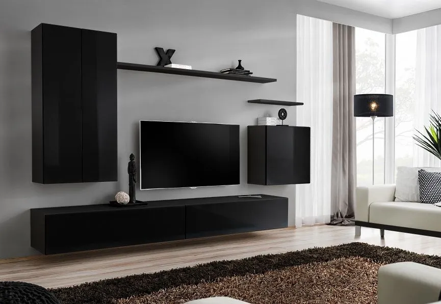 Meblościanka SWITCH II w stylu nowoczesnym do salonu | MIRAT.  kolekcja SWITCH