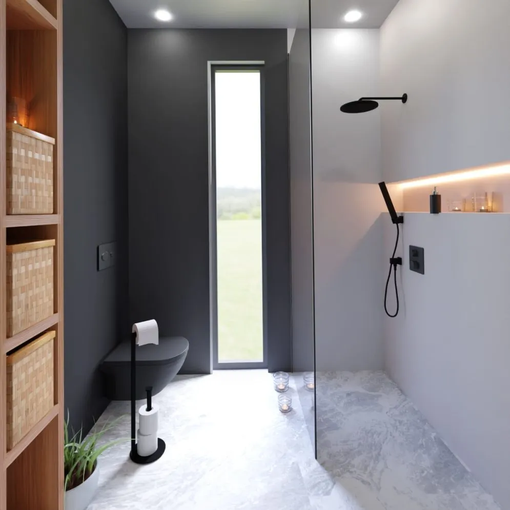Stojak na papier AKAR PLUS czarny metalowy | MIRAT. w stylu LOFT kolekcja