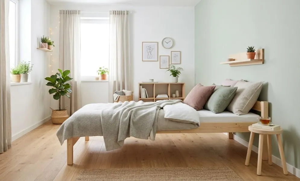 Łóżko młodzieżowe KOX-BED 90x200 sosna naturalna nielakierowane I sklep meblowy MIRAT. styl SKANDYNAWSKI