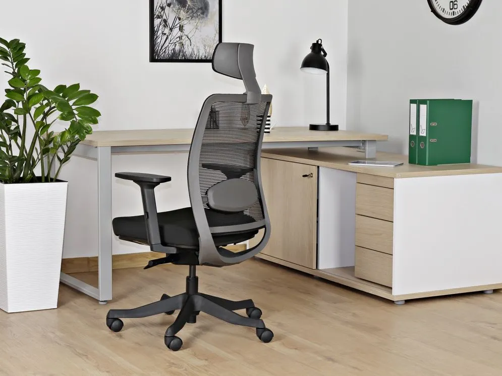 Fotel biurowy ANGGUN czarny ergonomiczny | MIRAT. w stylu kolekcja
