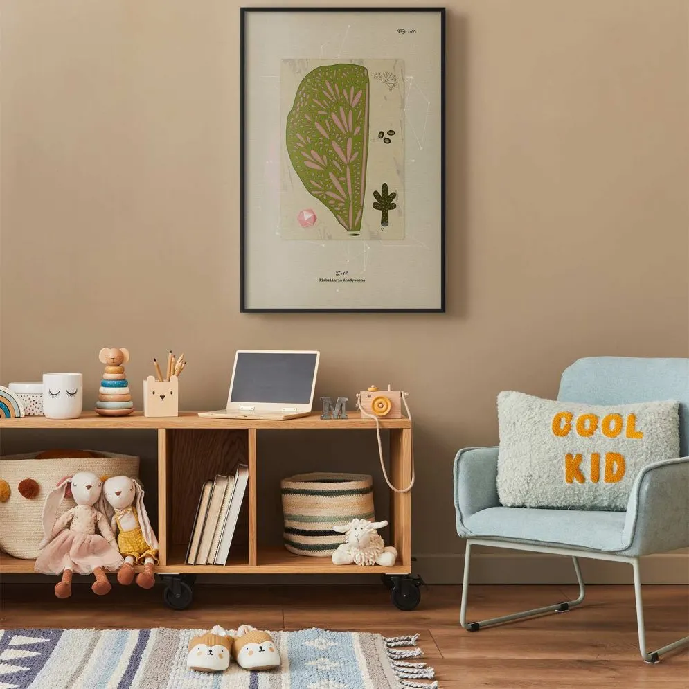 Plakat Abstrakcyjne drzewo 29,7x42cm z ramą czarną bez marginesu | MIRAT.  kolekcja b-A-0396-ao-a