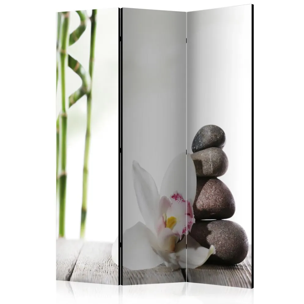 Parawan dwustronny Orient 135x172 cm 3-częściowy wielokolorowy | MIRAT.