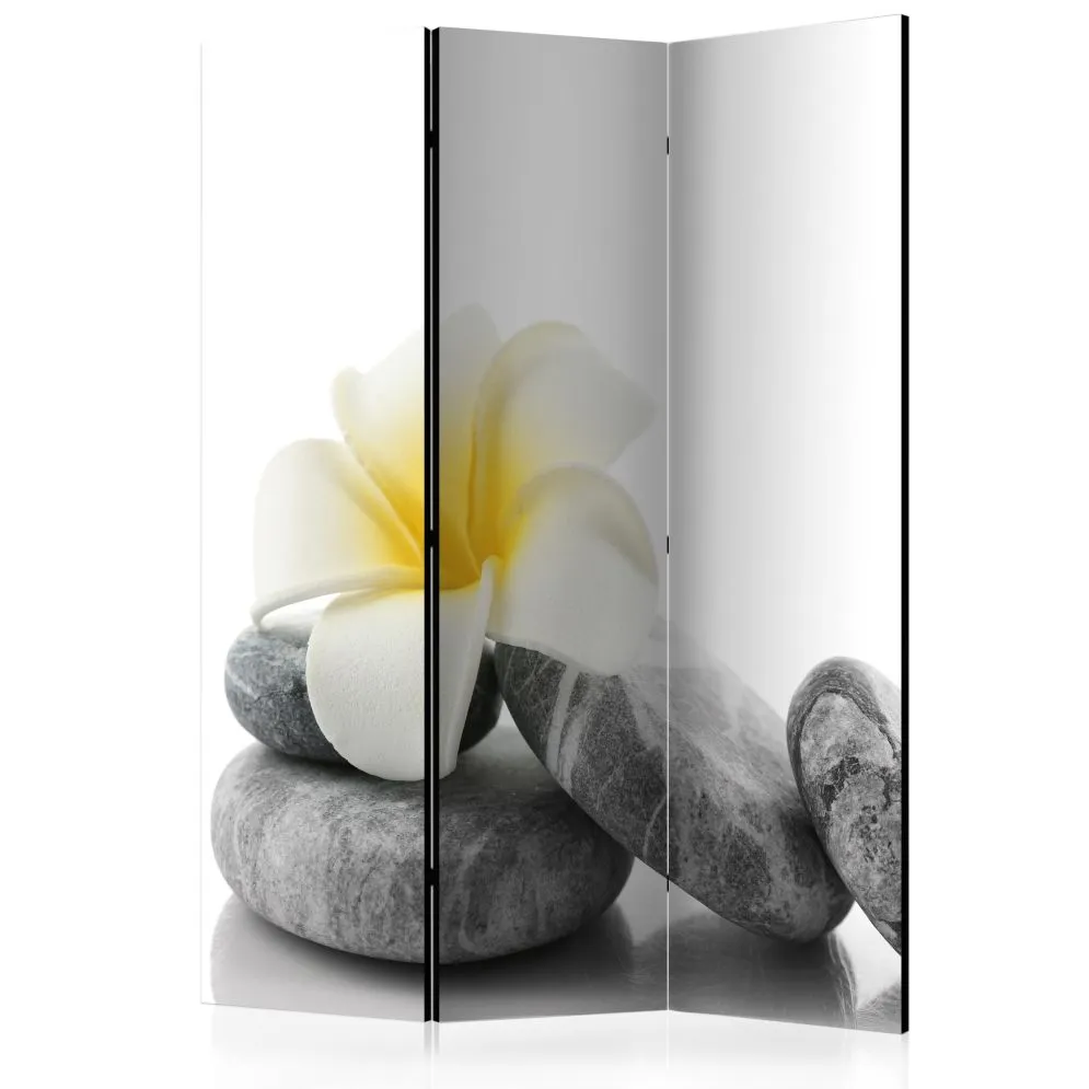 Parawan akustyczny Orient 135x172 cm 3-częściowy szary | MIRAT.