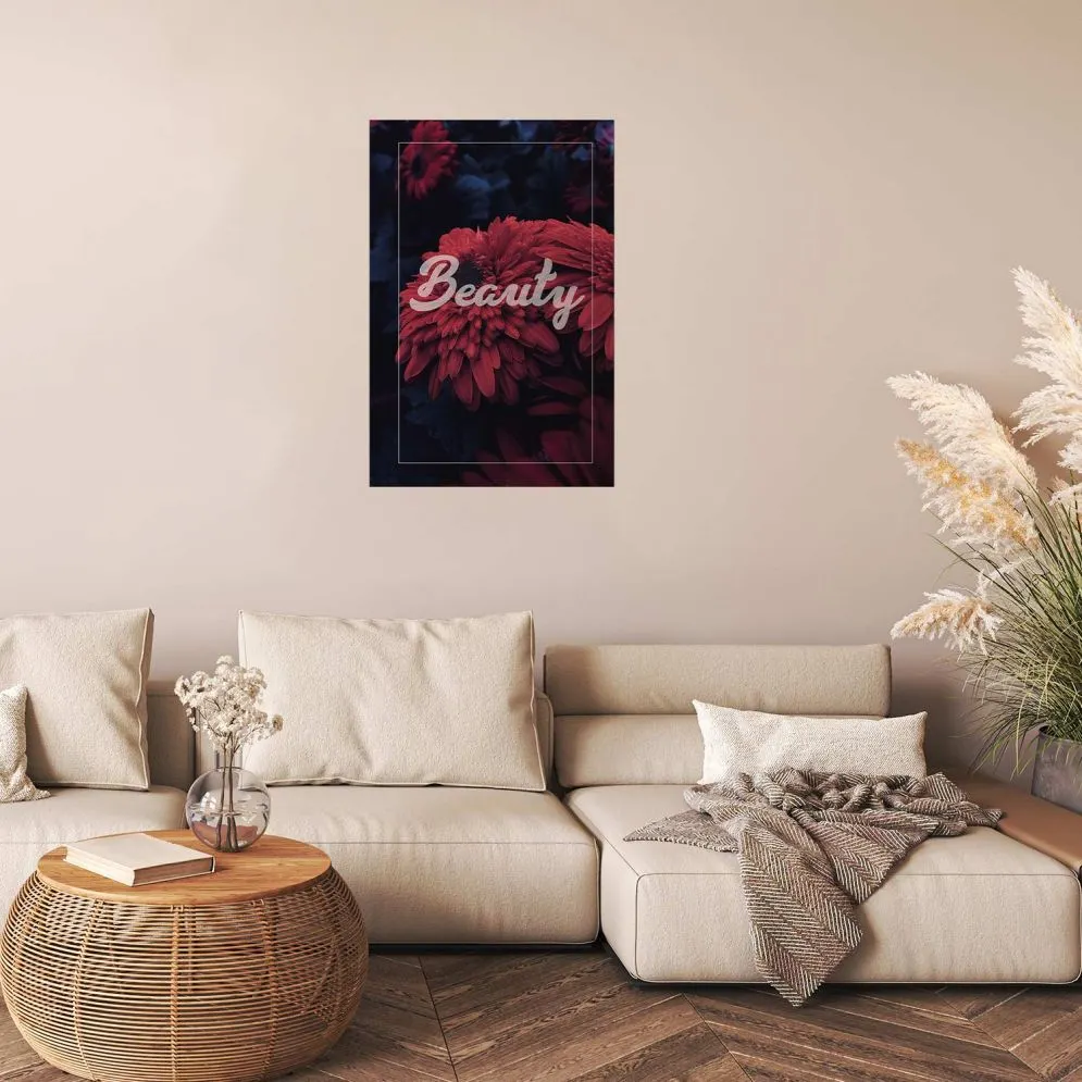 Plakat Beauty 21x30 cm bez ramy bez marginesu | MIRAT.
