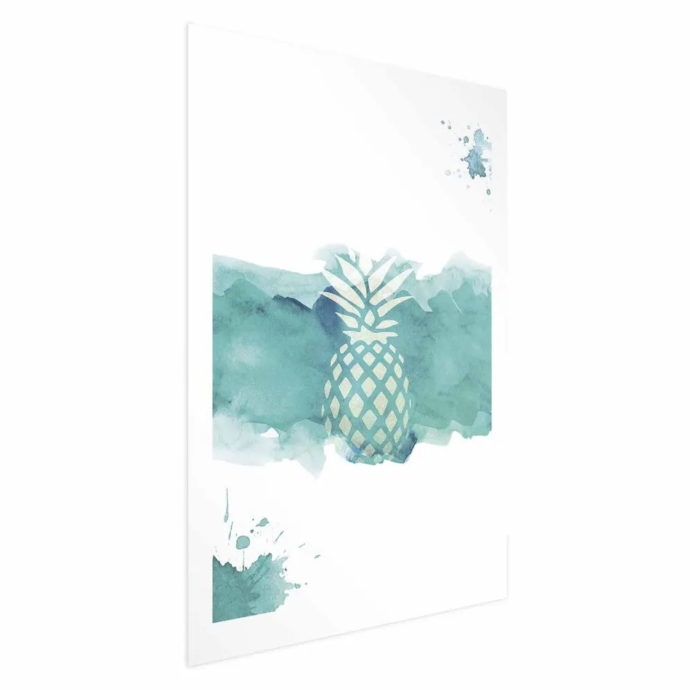 Plakat Ananas 29,7x42cm bez ramy z marginesem | MIRAT.  kolekcja b-C-0288-ao-a