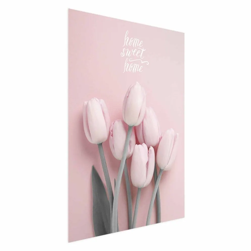 Plakat Sześć tulipanów 60x90 cm bez ramy bez marginesu | MIRAT.
