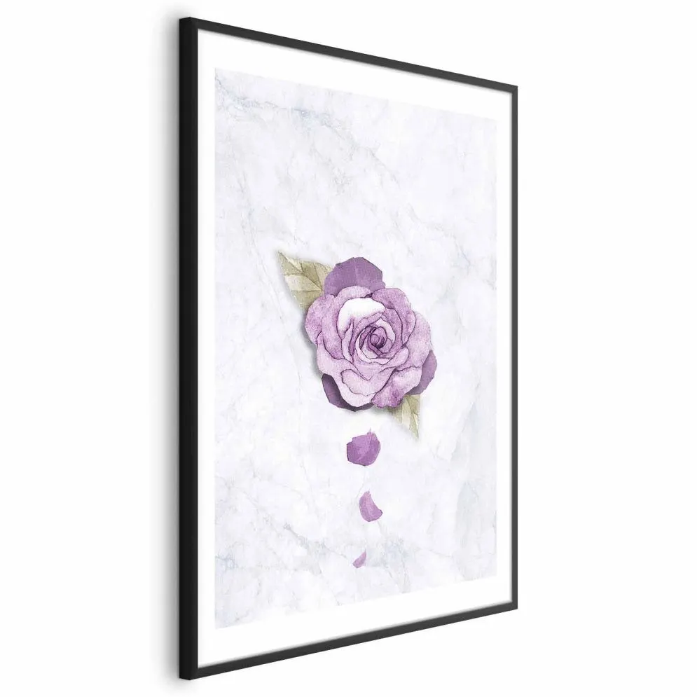 Plakat Kres wiosny 40x60 cm z ramą czarną z marginesem | MIRAT.