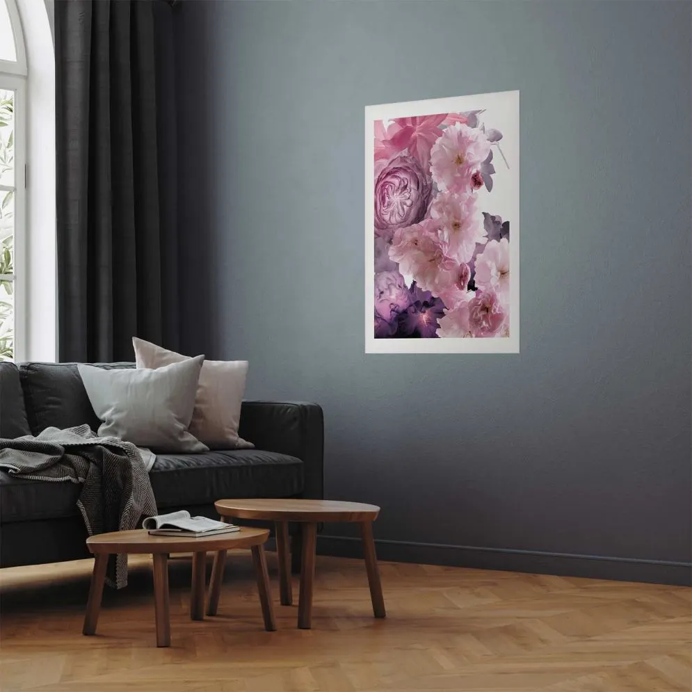 Plakat Wachlarz kwiatów 29,7x42 cm bez ramy z marginesem | MIRAT.