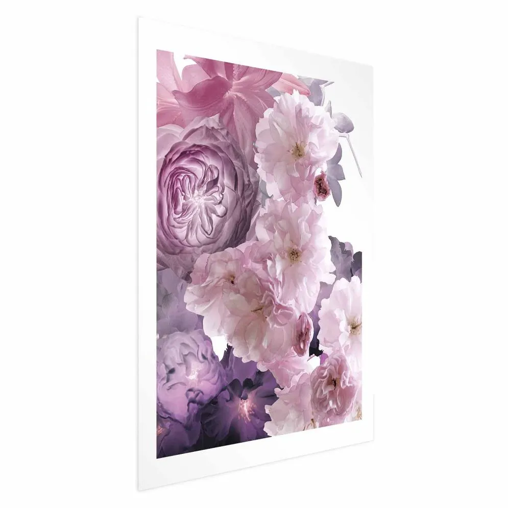 Plakat Wachlarz kwiatów 29,7x42 cm bez ramy z marginesem | MIRAT.