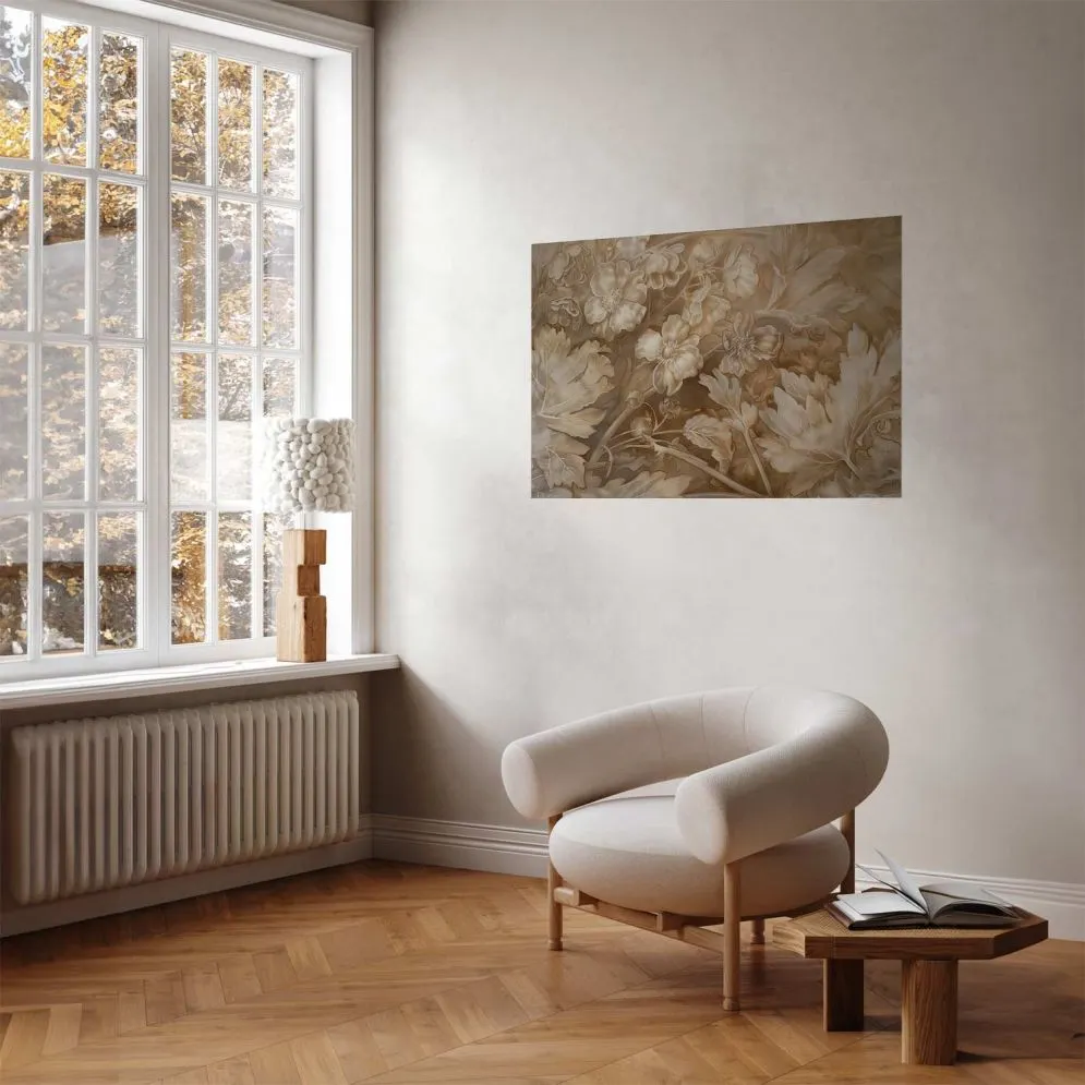 Plakat Ornamenty roślinno-kwiatowe 60x40 cm bez ramy bez marginesu | MIRAT.