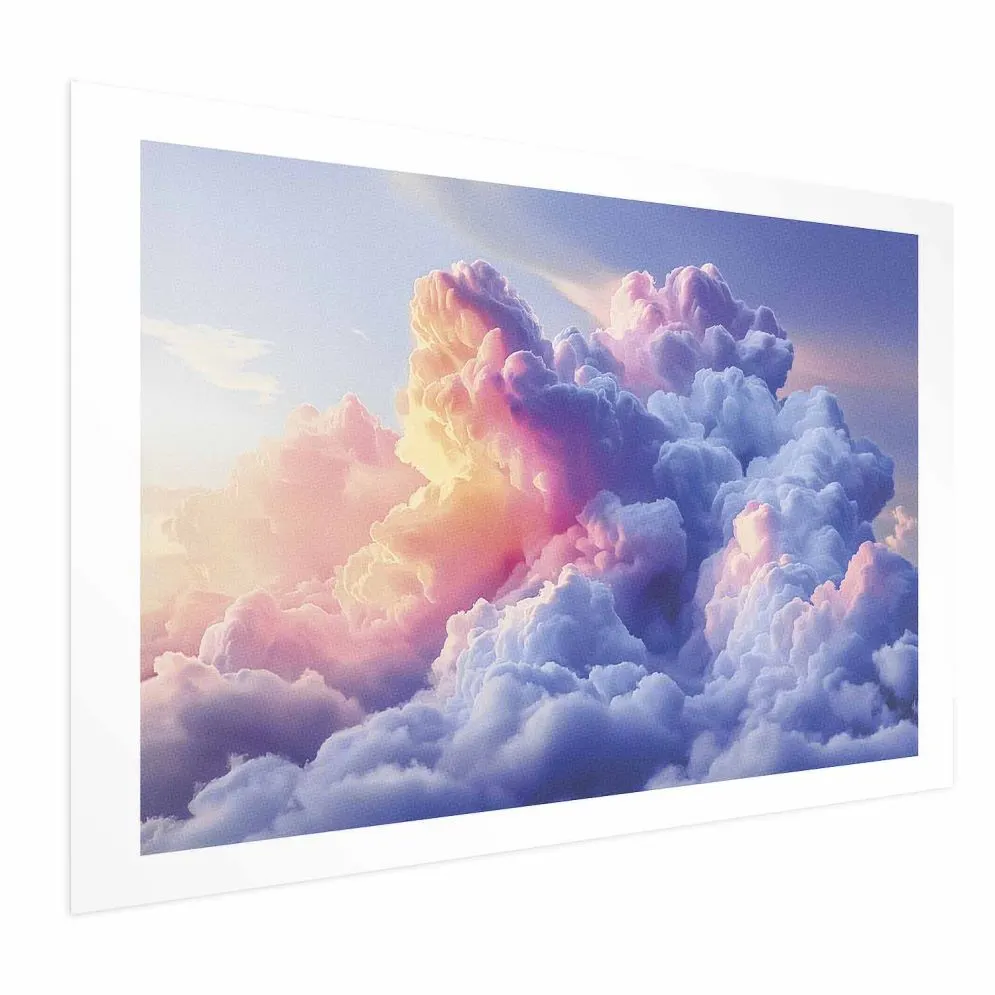 Plakat Chmury 60x40 cm bez ramy z marginesem | MIRAT.