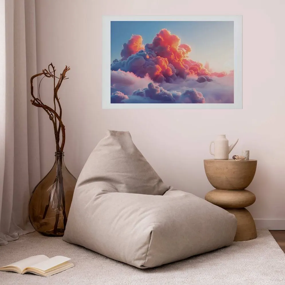 Plakat Zmierzchowy spektakl 60x40 cm bez ramy z marginesem | MIRAT.