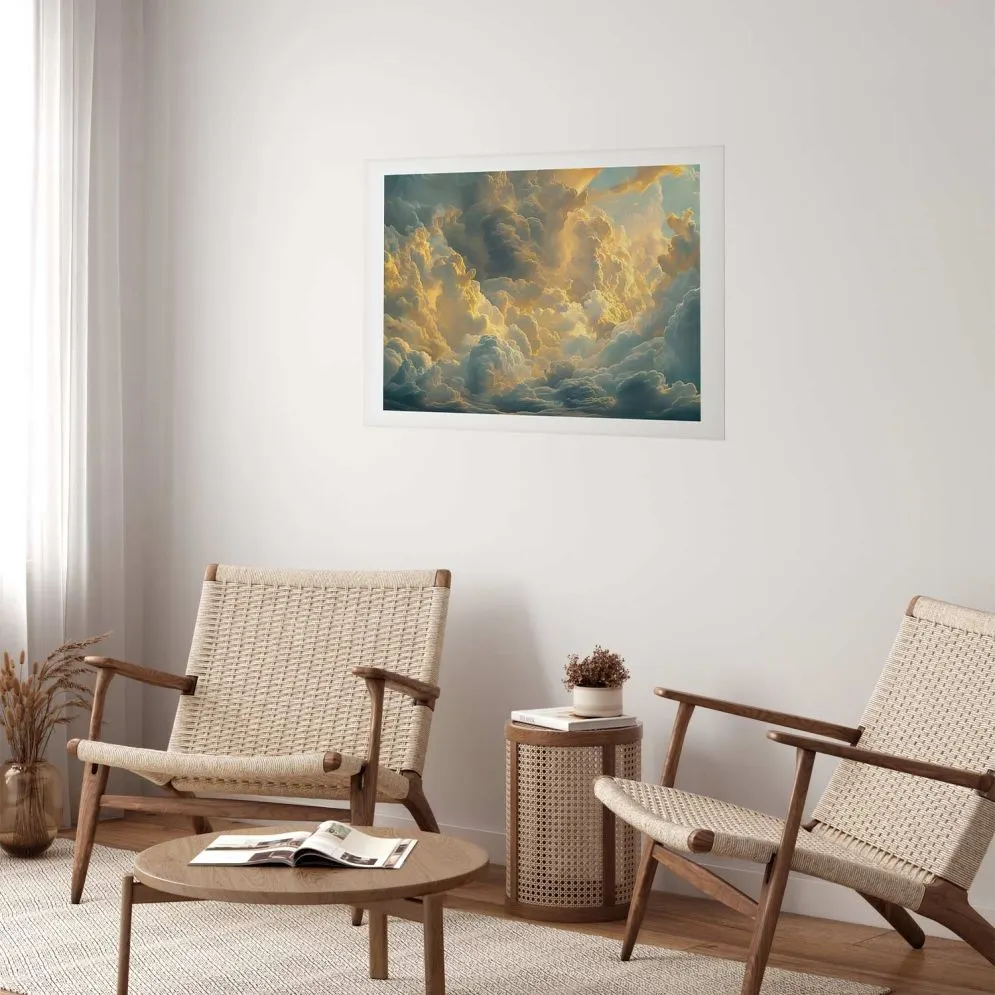 Plakat Ostatnie tchnienie dnia 60x40 cm bez ramy z marginesem | MIRAT.
