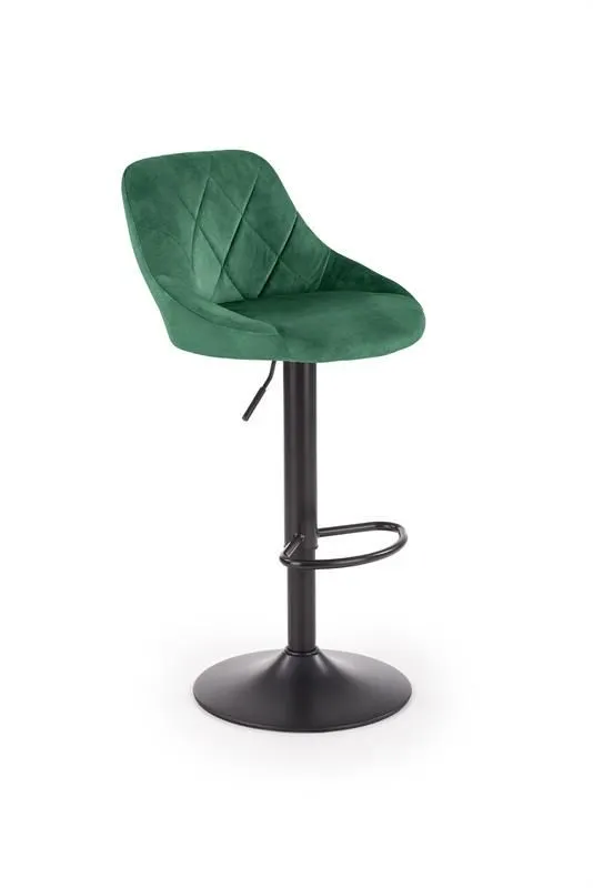 Hoker H-101 VELVET zielony obrotowy I sklep meblowy MIRAT. styl GLAMOUR