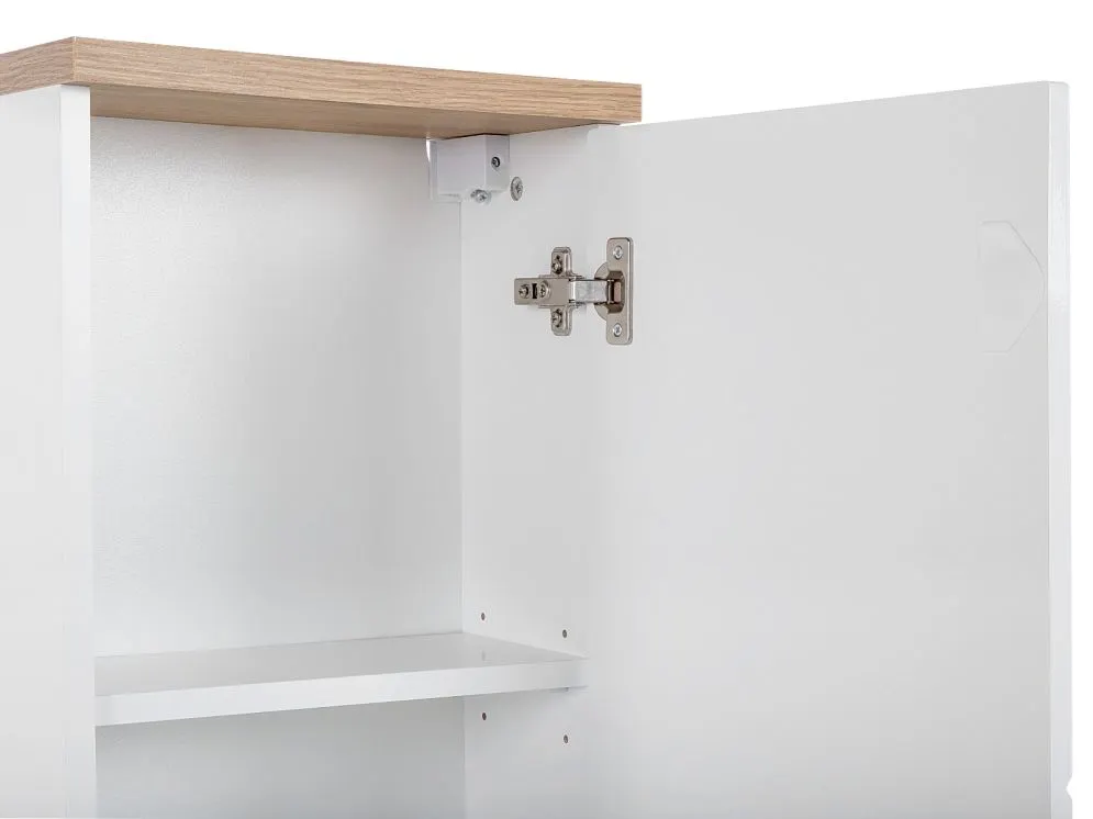 Szafka łazienkowa BALI 35 cm biała wisząca | MIRAT. w stylu  kolekcja BALI