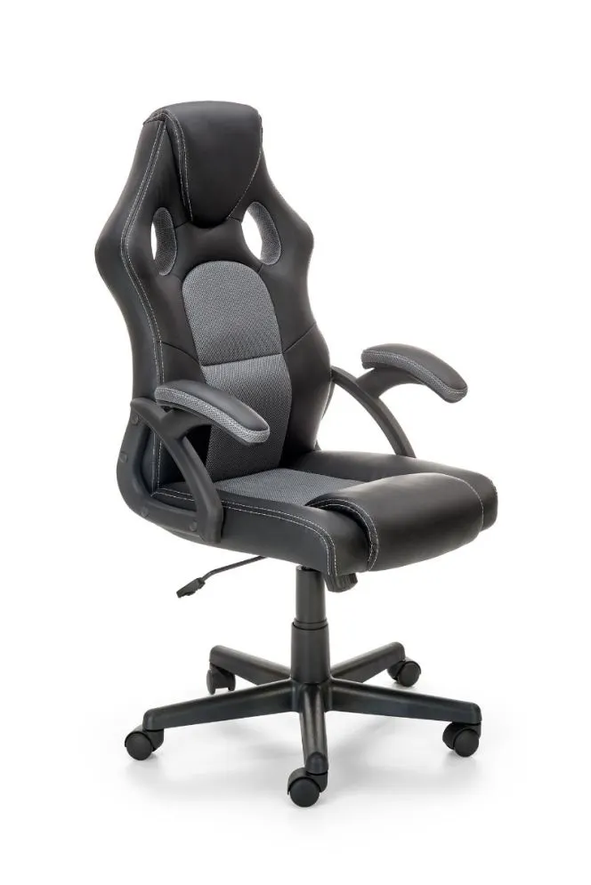 Fotel biurowy BERKEL czarny/szary z mechanizmem TILT | MIRAT. w stylu kolekcja
