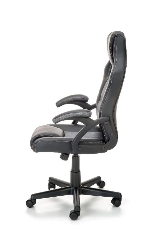 Fotel biurowy BERKEL czarny/szary z mechanizmem TILT | MIRAT. w stylu kolekcja