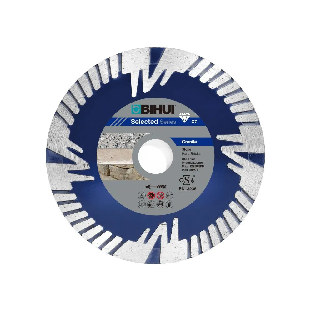 Tarcza diamentowa BIHUI B-Fast 125mm do kamienia | MIRAT.