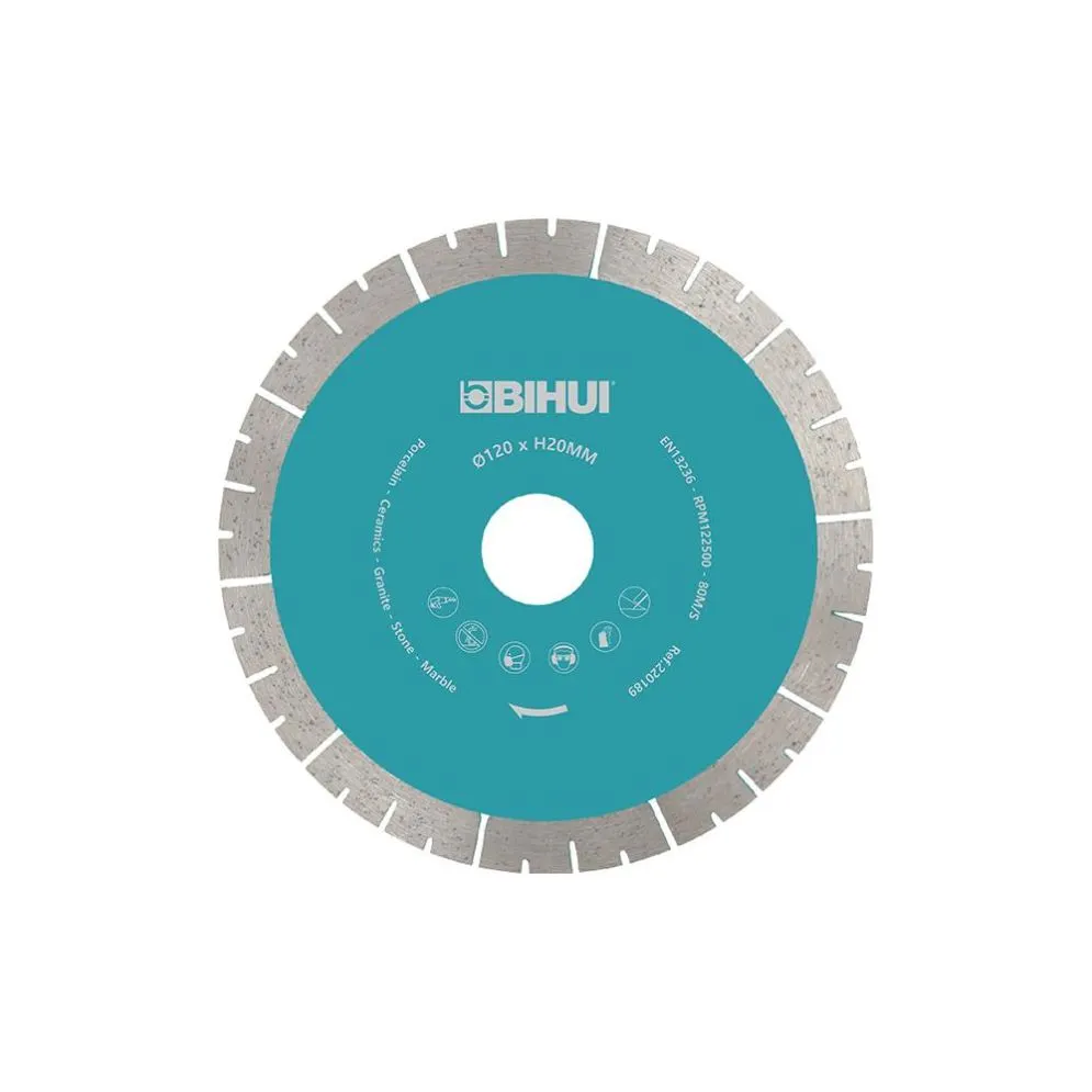 Tarcza diamentowa BIHUI 120mm do przecinarek | MIRAT.