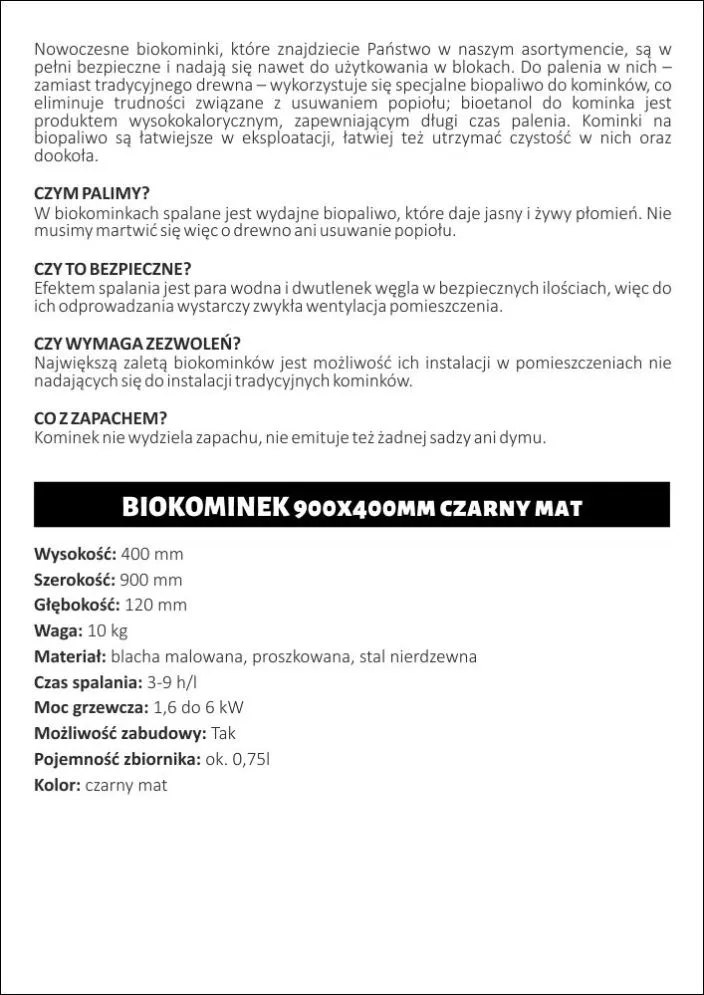 Komoda FLY biały połysk/biały mat z biokominkiem do eleganckiego salonu | MIRAT. kolekcja FLY