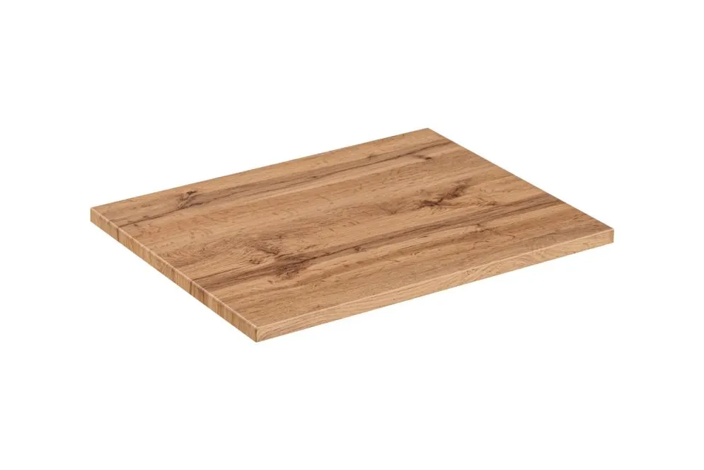Szafka pod umywalkę BLACK WOTAN 82 60cm czarna/dąb ryflowane fronty I sklep meblowy MIRAT. styl LOFT, RYFLOWANY