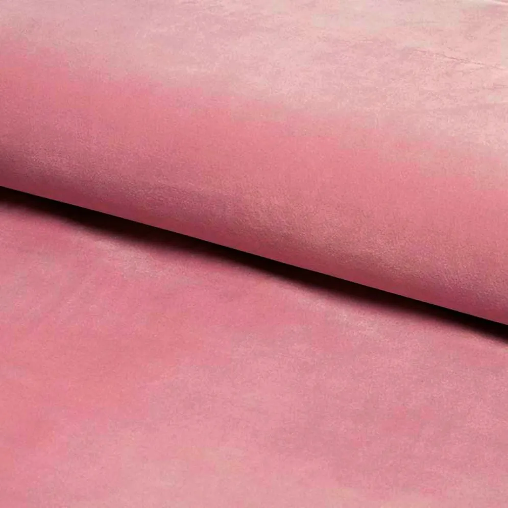 Łóżko tapicerowane BELLA VELVET 90x200 antyczny róż do sypialni | MIRAT. styl GLAMOUR