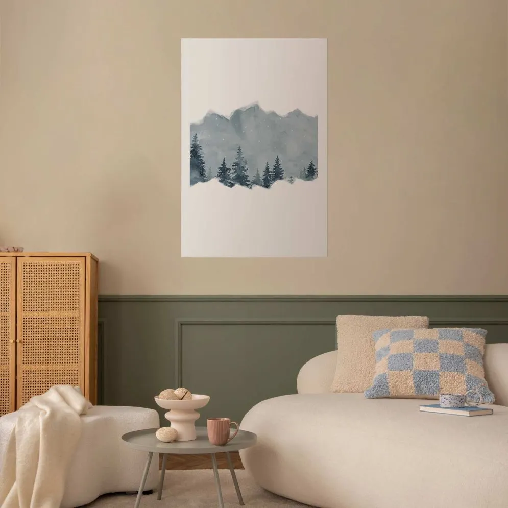 Plakat Wycinek Syberii 29,7x42 cm bez ramy z marginesem | MIRAT.