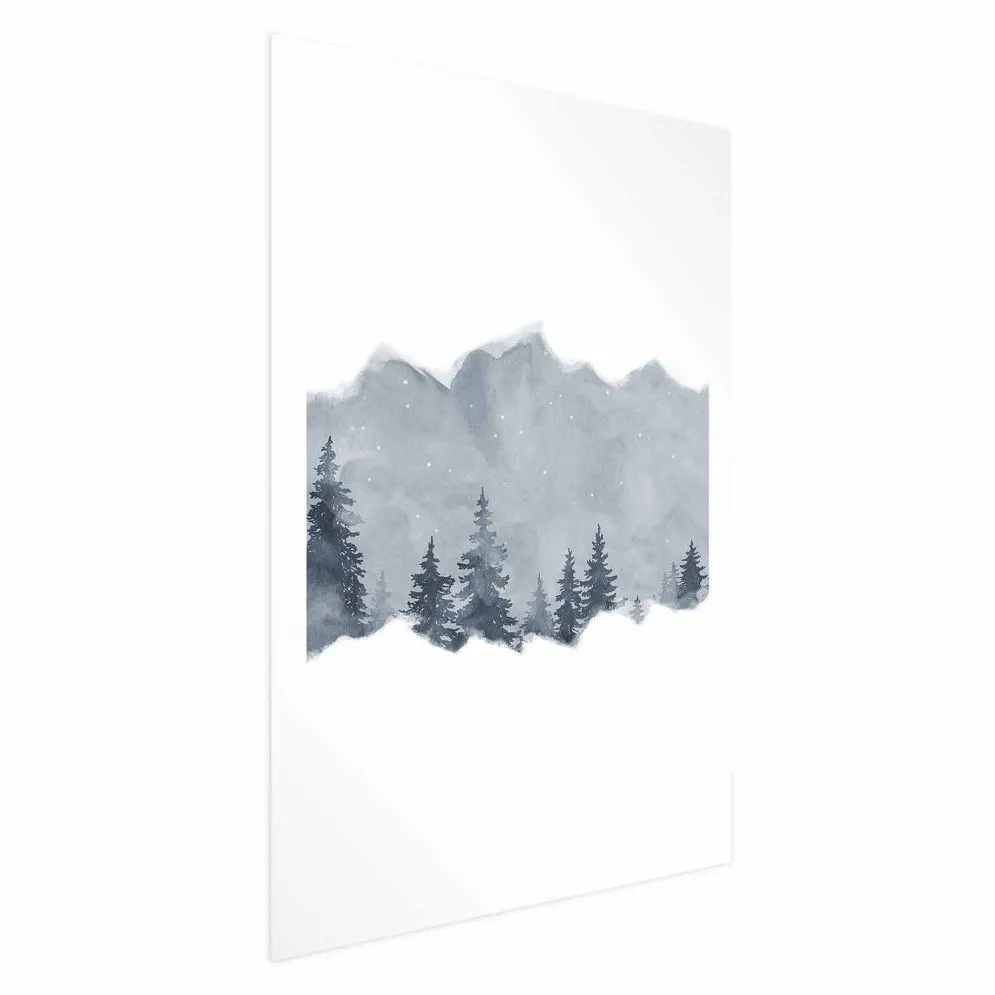 Plakat Wycinek Syberii 29,7x42 cm bez ramy z marginesem | MIRAT.