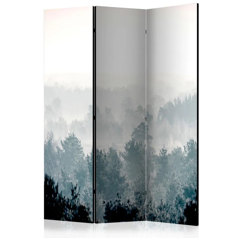 Parawan jednostronny Pejzaże 135x172 cm 3-częściowy czarny | MIRAT.