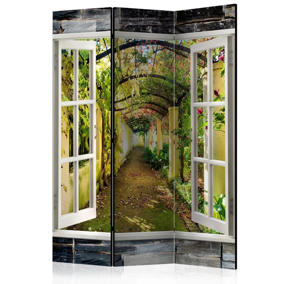 Parawan dwustronny Pejzaże 135x172 cm 3-częściowy wielokolorowy | MIRAT.