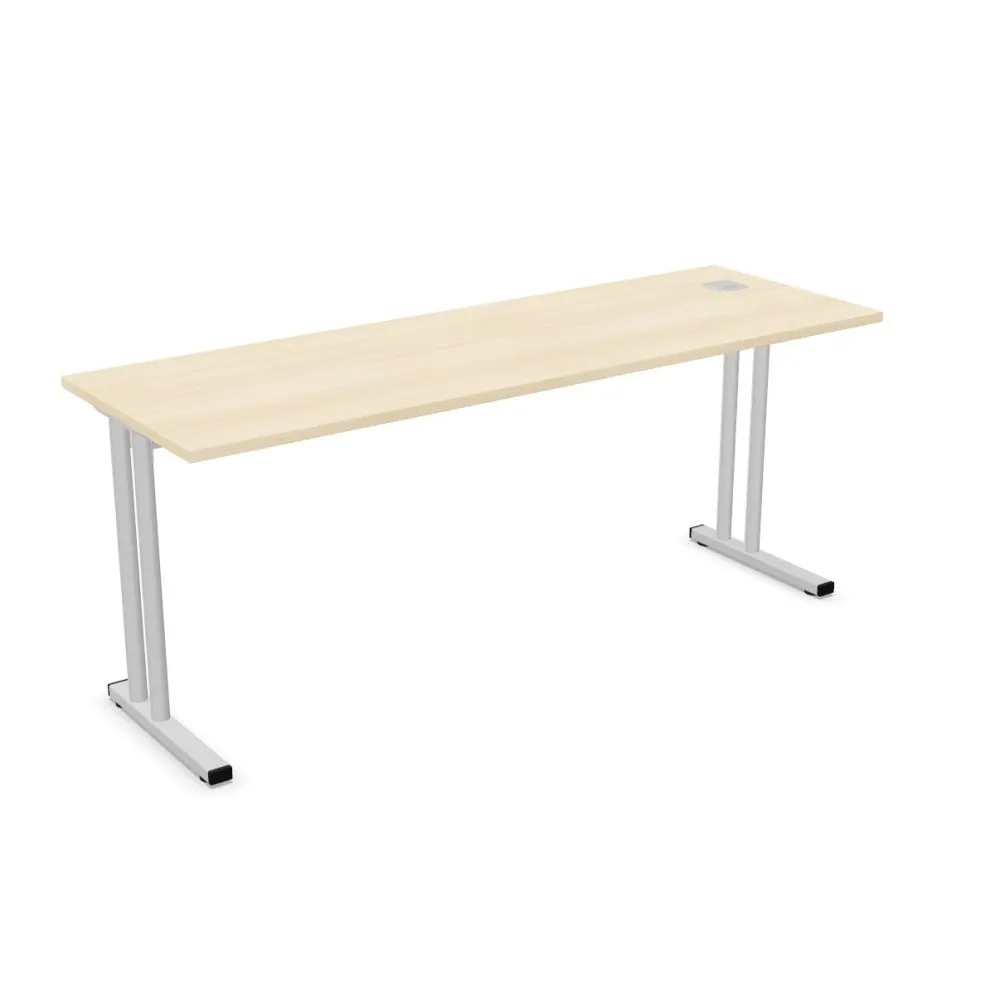 Biurko EASY SPACE C-LEG RC 180x60cm akacjowe prostokątne I sklep meblowy MIRAT.