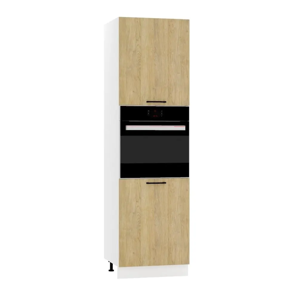 Wysoka szafka pod zabudowę piekarnika 60 DENIS D60 PK/2133 P/L dąb London | MIRAT.  kolekcja DENIS
