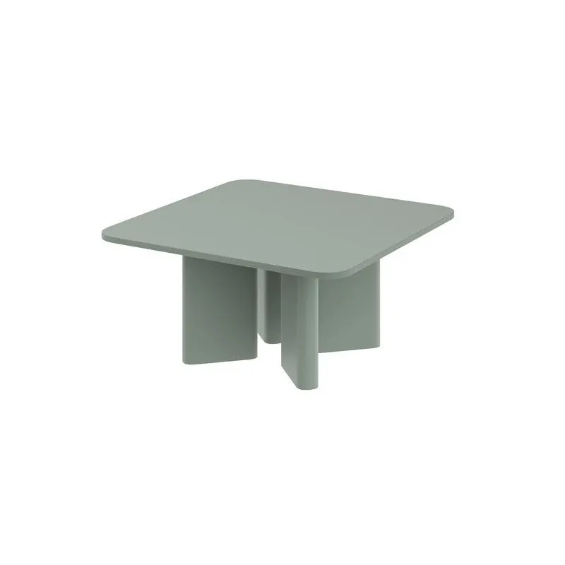 Stolik kawowy DIVERSO 80x80 zielony I sklep meblowy MIRAT. styl PASTELE