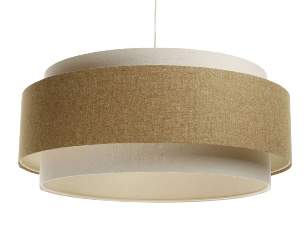 Lampa wisząca ERUTAN DUDU kremowa/żółta w stylu boho I sklep meblowy MIRAT.