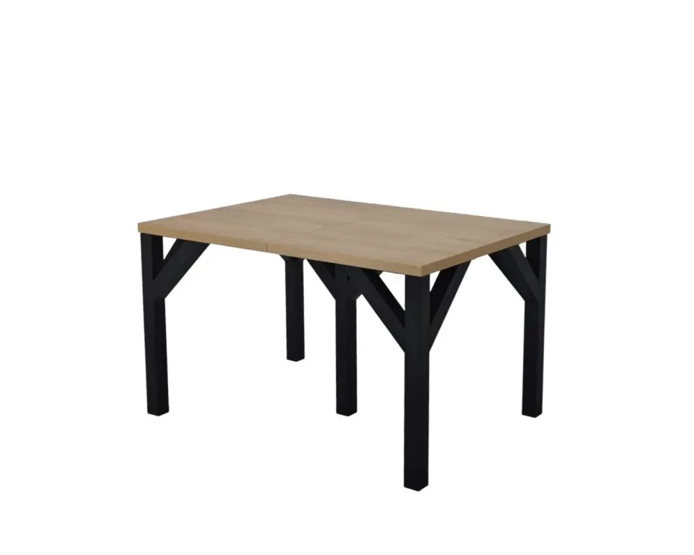 Stół rozkładany DUNAJ 130(240)x90 dąb cremona I sklep meblowy MIRAT. styl LOFT