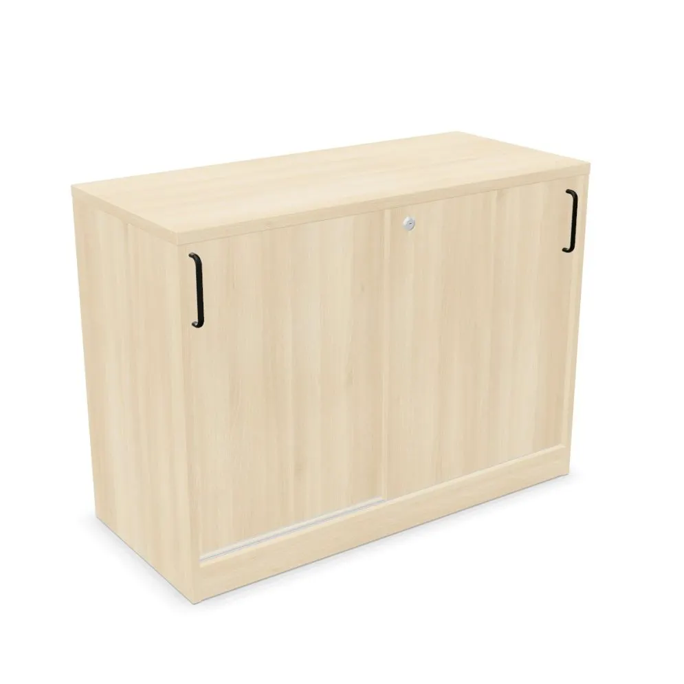 Szafka biurowa przesuwna EASY SPACE CABINET S 1.5-OH 120cm czarna zamykana I sklep meblowy MIRAT.