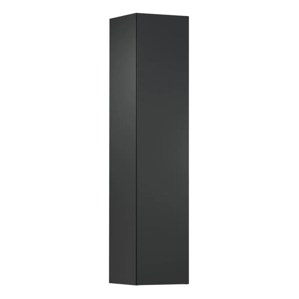 Słupek łazienkowy jednodrzwiowy EDGE 35 cm antracytowa półmat | MIRAT kolekcja KF-EDGE
