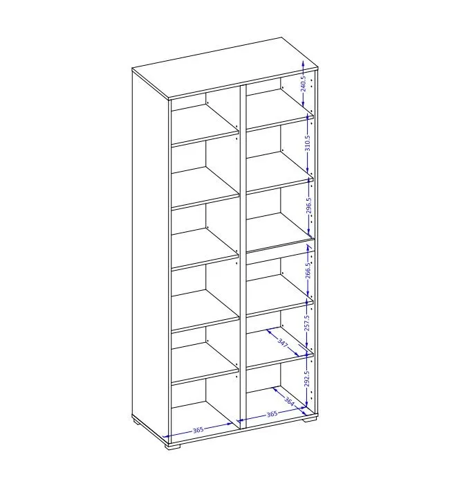 Witryna wysoka CROSS 3D 80cm zielona/czarna przeszklona I sklep meblowy MIRAT. kolekcja HV-CROSS