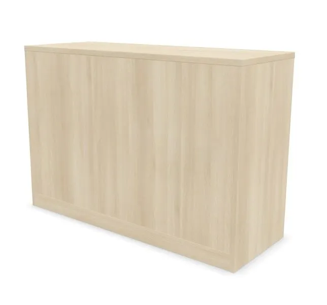 Szafka biurowa żaluzjowa EASY SPACE CABINET HRT 2-OH 120cm akacjowa zamykana I sklep meblowy MIRAT.