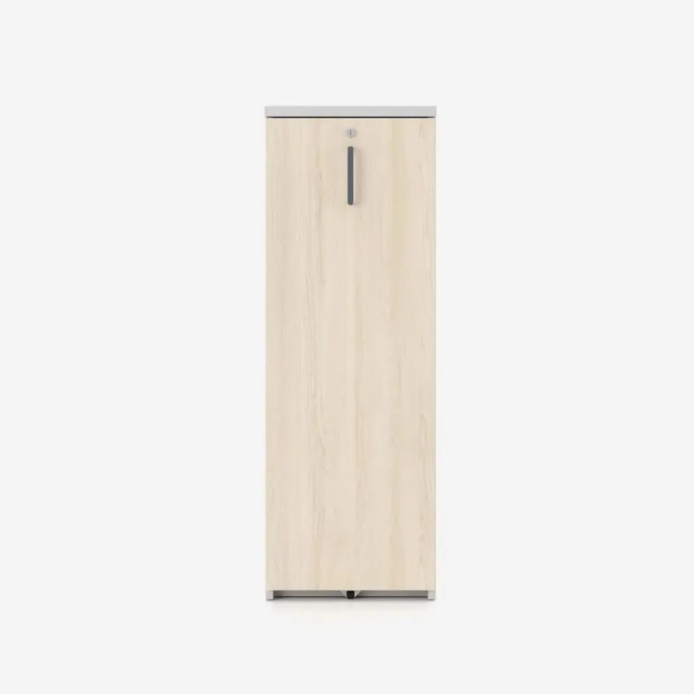 Szafka na dokumenty EASY SPACE 40cm prawa/lewa szara/akacjowa wysuwana I sklep meblowy MIRAT.