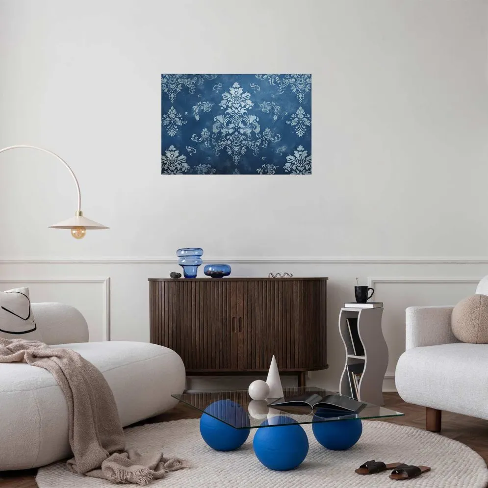 Plakat Retro ornament 42x29,7 cm bez ramy bez marginesu | MIRAT.