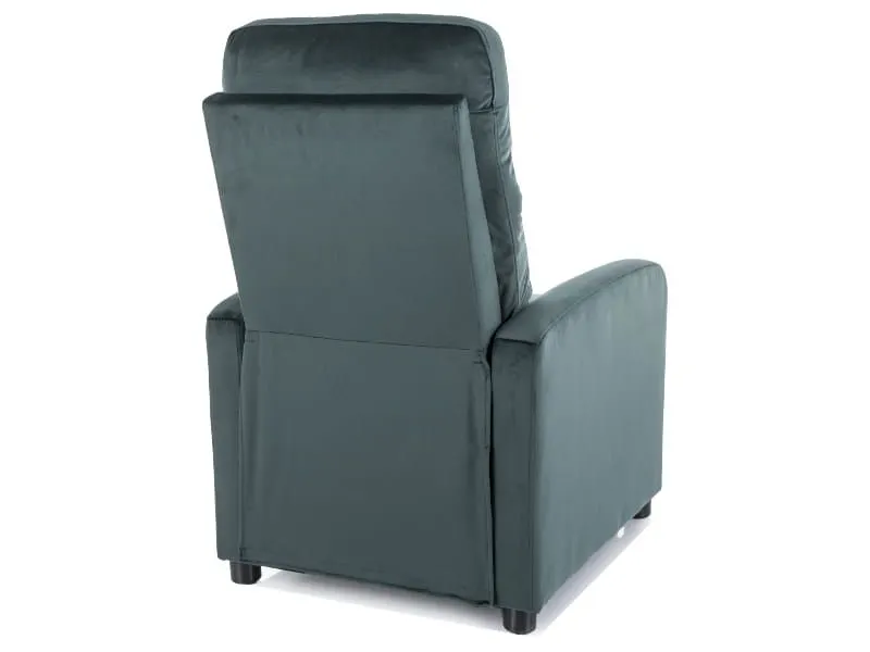 Zielony fotel relaksacyjny Otus Velvet do salonu| MIRAT