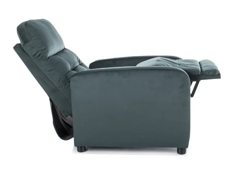 Zielony fotel relaksacyjny Otus Velvet do salonu| MIRAT