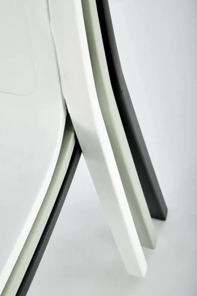 Krzesło K490 białe plastikoweI sklep meblowy MIRAT.