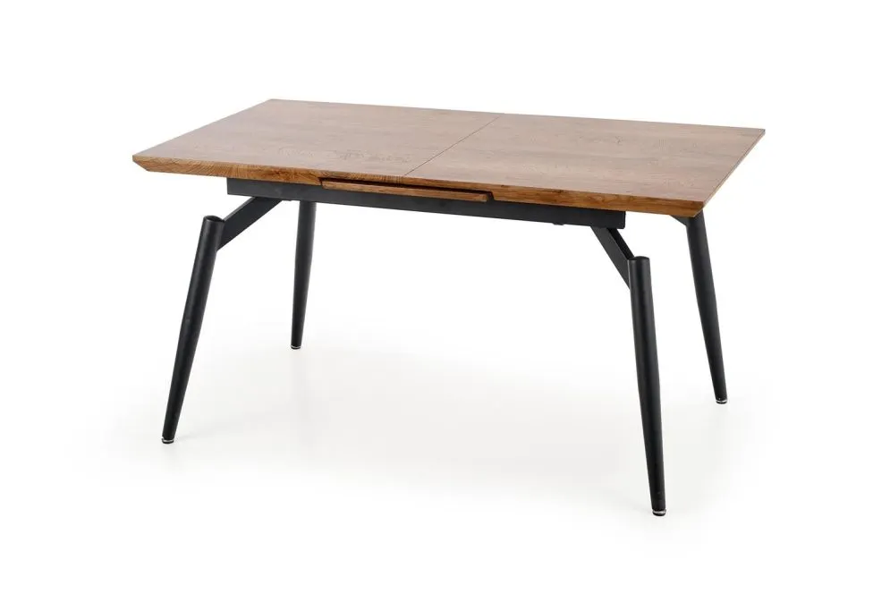 Stół CAMBELL 140(180)x80 dąb naturalny rozkładany w stylu loft | MIRAT. styl LOFT