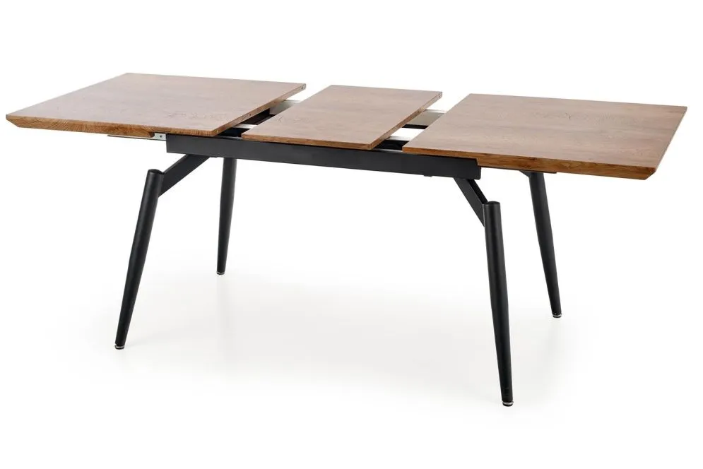 Stół CAMBELL 140(180)x80 dąb naturalny rozkładany w stylu loft | MIRAT. styl LOFT