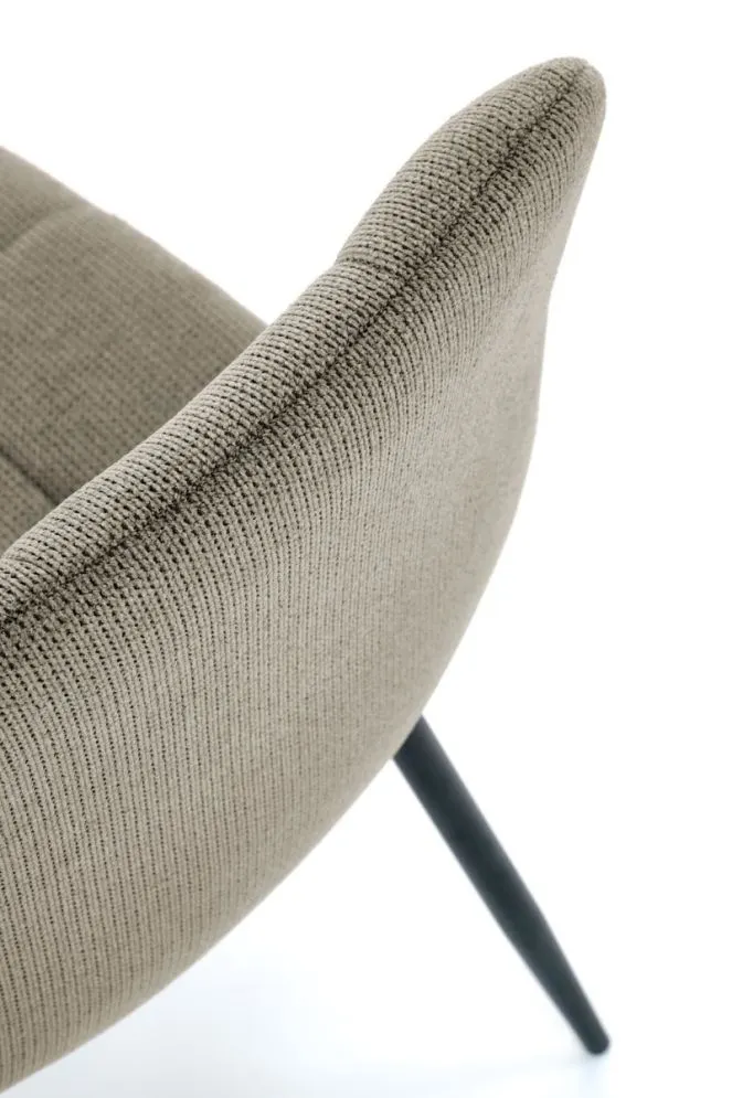 Krzesło tapicerowane K560 oliwkowe loftowe I sklep meblowy MIRAT. styl LOFT