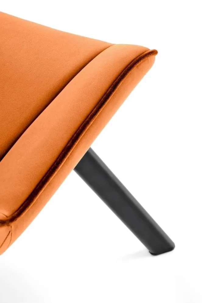 Krzesło tapicerowane K520 VELVET cynamonowe obracane loftowe I sklep meblowy MIRAT. styl GLAMOUR, LOFT