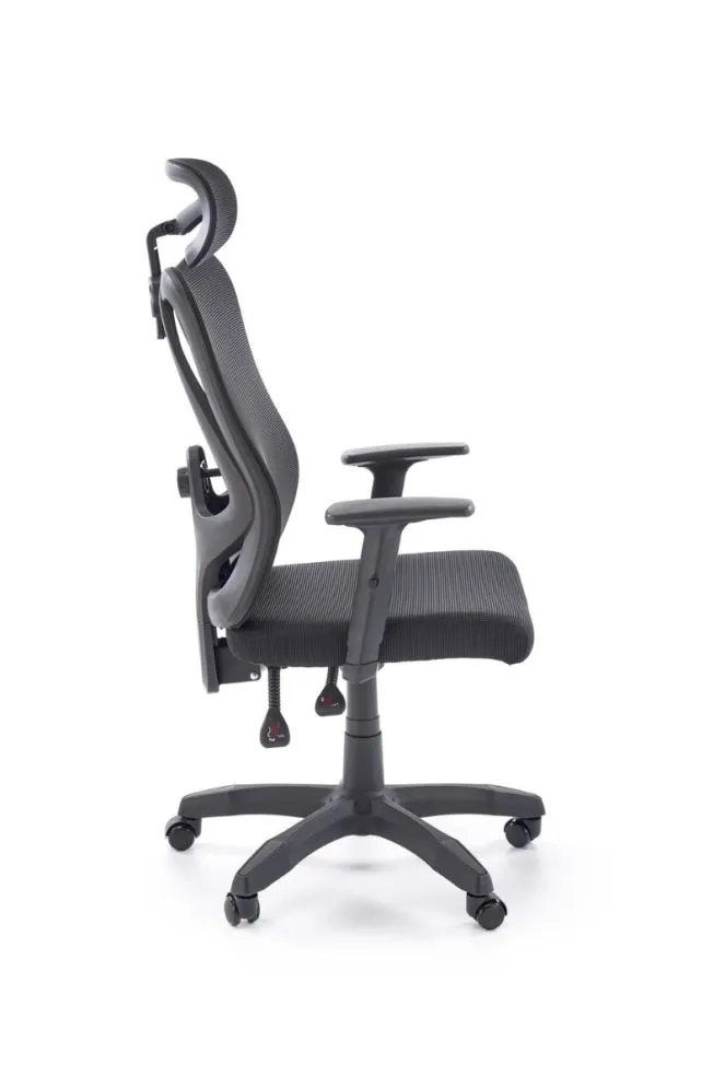Fotel biurowy RAMOS czarny ergonomiczny I sklep meblowy MIRAT.