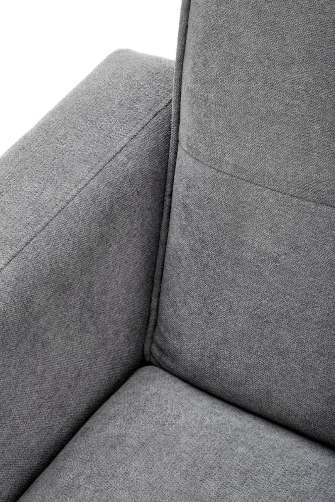 Sofa rozkładana CORNELIUS szara z podnóżkiem I sklep meblowy MIRAT.